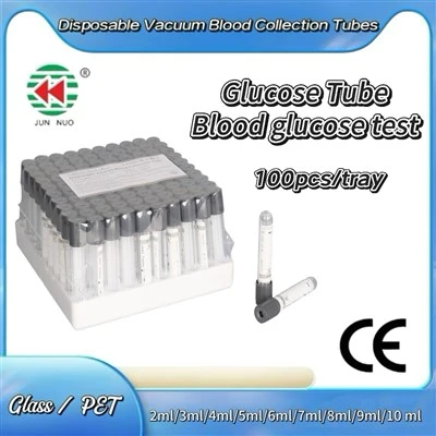 Glucose Tube Vacuum Blood Collection Tube Glucose Tube Vacuum Blood Collection Tube