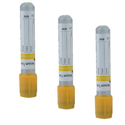 Пробирки с сывороточным гелем и активатором свертывания крови