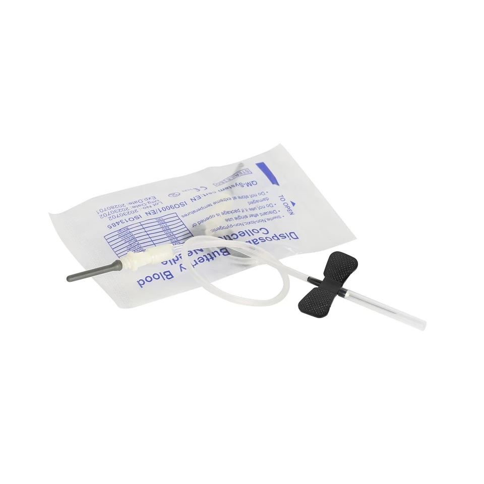 Butterfly 20G-23G Stainless Steel Blood Collection Needles PVC ABS suppliers